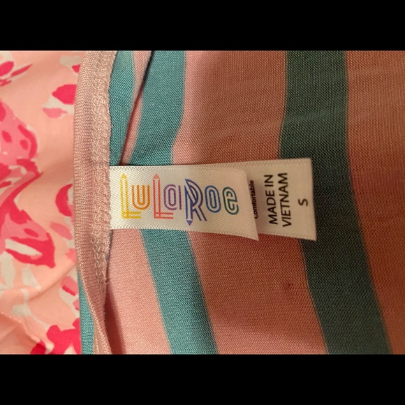 NWT LuLaRoe Striped Lynnae, Small - Picture 5 of 7